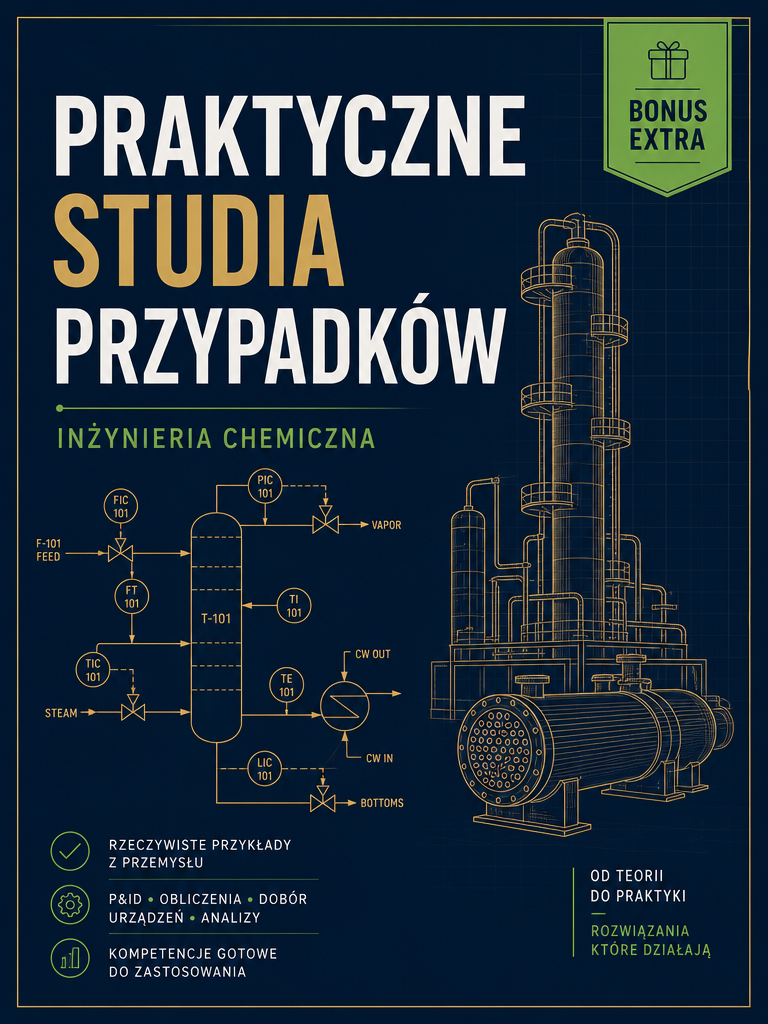 Okładka: Praktyczne studia przypadków — inżynieria chemiczna